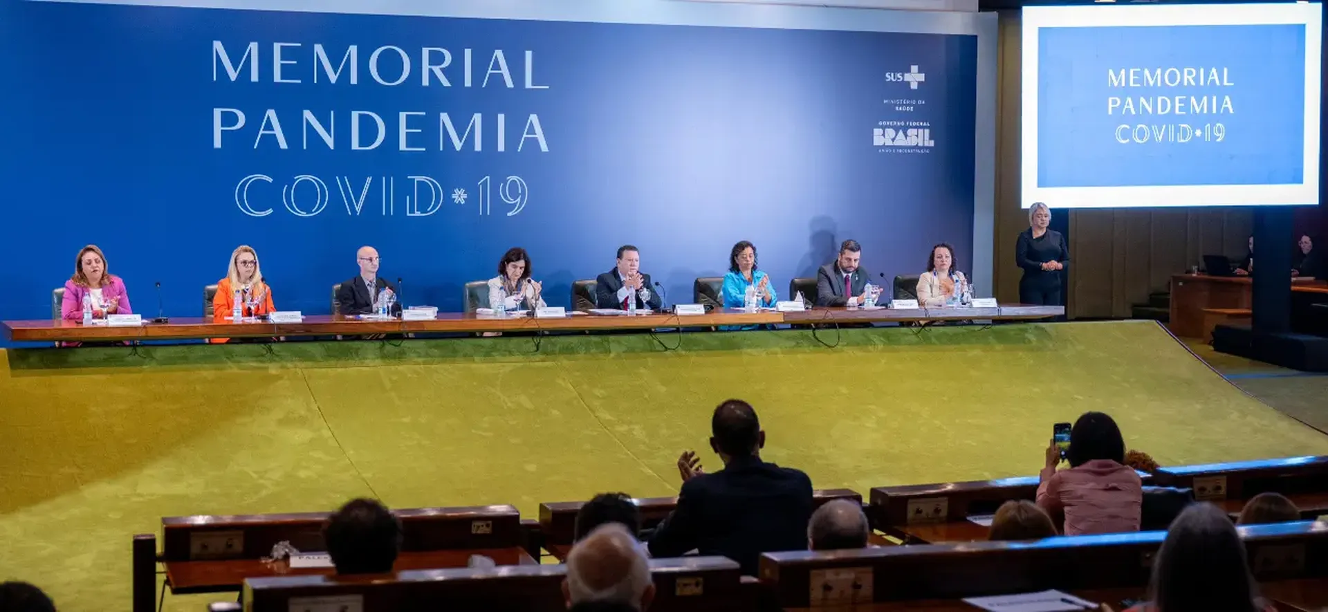Ministério da Saúde realiza seminário para criação do Memorial da Pandemia de Covid-19