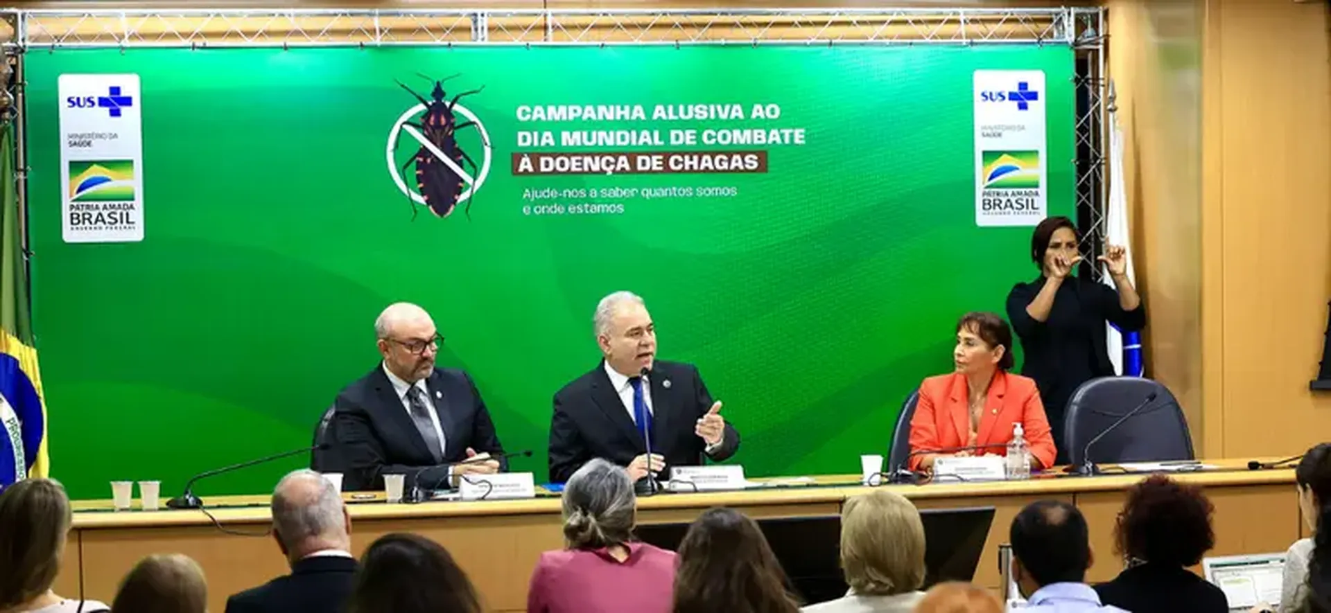 Ministério da Saúde lança campanha para combater a transmissão da doença de Chagas no Brasil