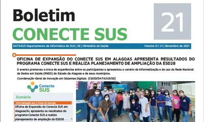 Oficina de Expansão do Conecte SUS em Alagoas é destaque na 21ª edição do Boletim Conecte SUS