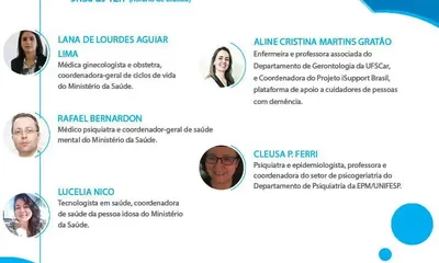 Participe da roda de conversa em alusão ao Dia da Doença de Alzheimer