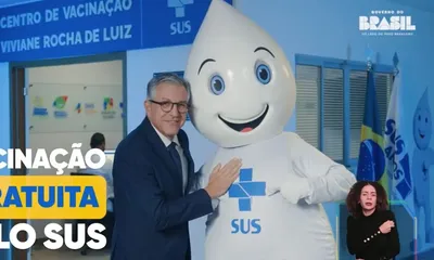Em pronunciamento, ministro Alexandre Padilha reforça a vacinação contra a gripe e ações voltadas à saúde da mulher