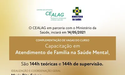 Inscrições abertas para capacitação em atendimento familiar