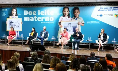 Ministério da Saúde lança campanha nacional de incentivo à doação de leite humano